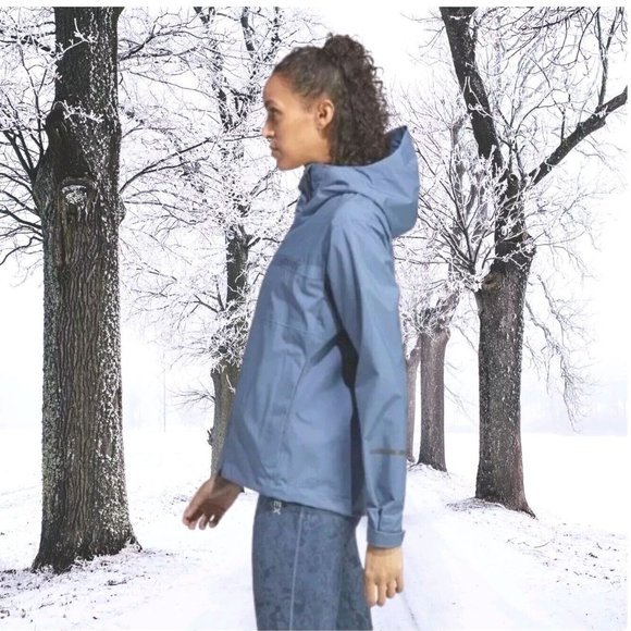 Adidas Terrex Multi Rain.rdy 2.5-Layer Rain Jacket - Steel - Women's Size XL NEW - Picture 10 of 12